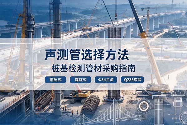 枞阳声测管选型标准