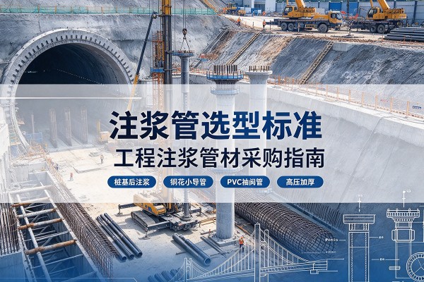 枞阳注浆管选型标准