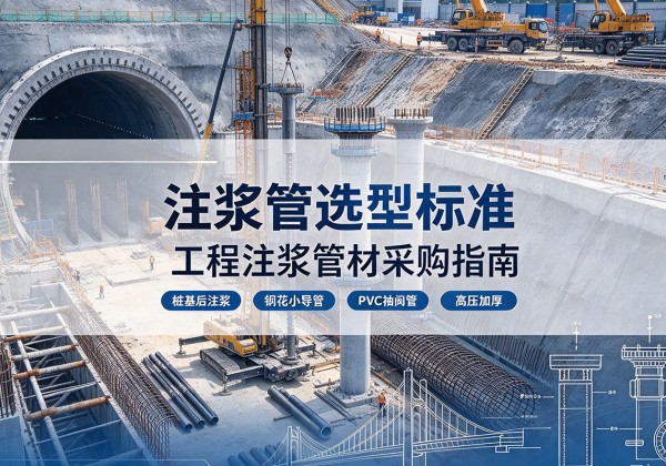 枞阳注浆管选型标准